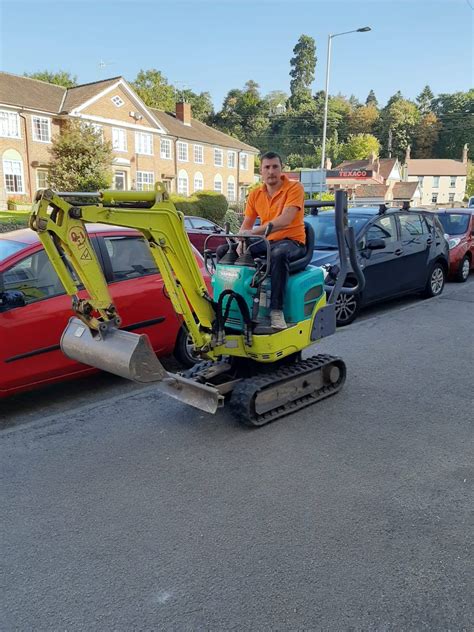 bradfords mini digger hire|smallest micro digger hire.